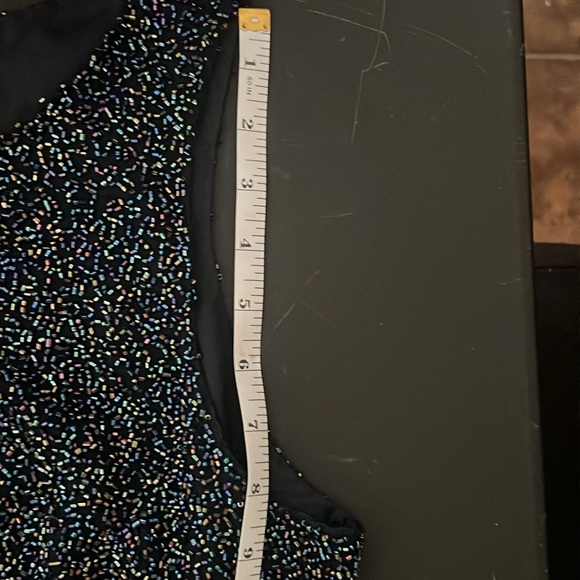 Floor Length Formal Dress with Bling Top - Picture 12 of 15